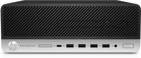 HP ProDesk 600-G4 SFF Desktop PC, Intel i7-8700, 3.20GHz, 32GB RAM, 512GB SSD, Win10P - 9TB24U8#ABA