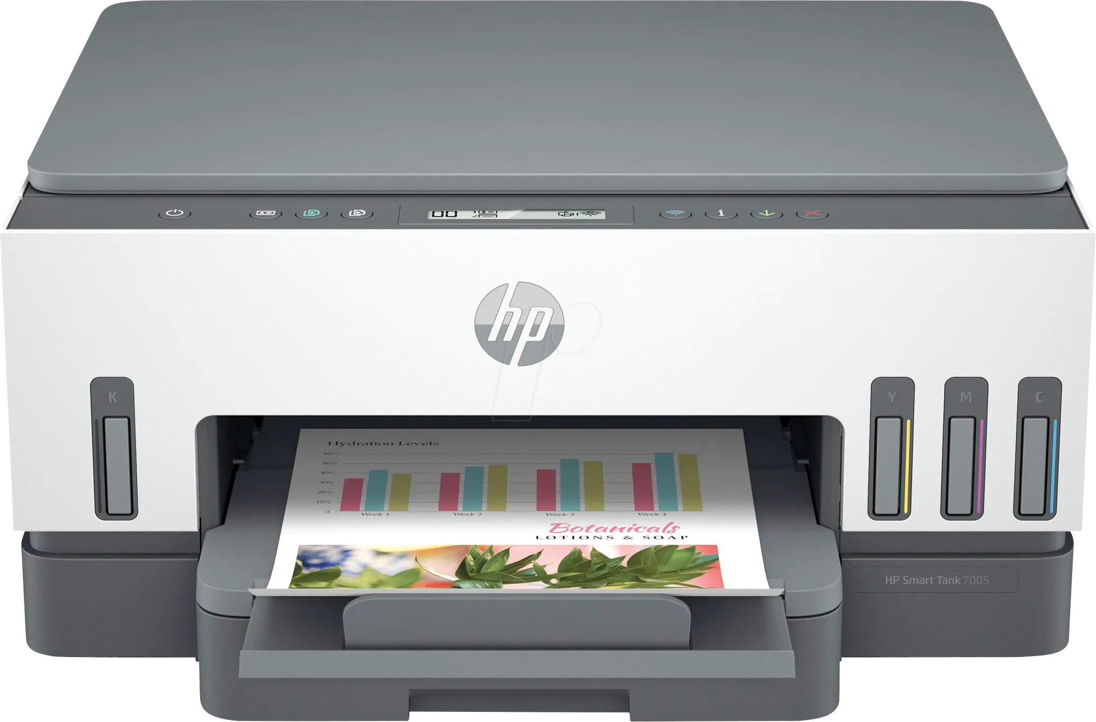 Hp Smart Tank 7005 All-In-One - Multifunction Printer - Colour - Ink-Jet - Refillable - Letter A (216 X 279 Mm)/A4 (210