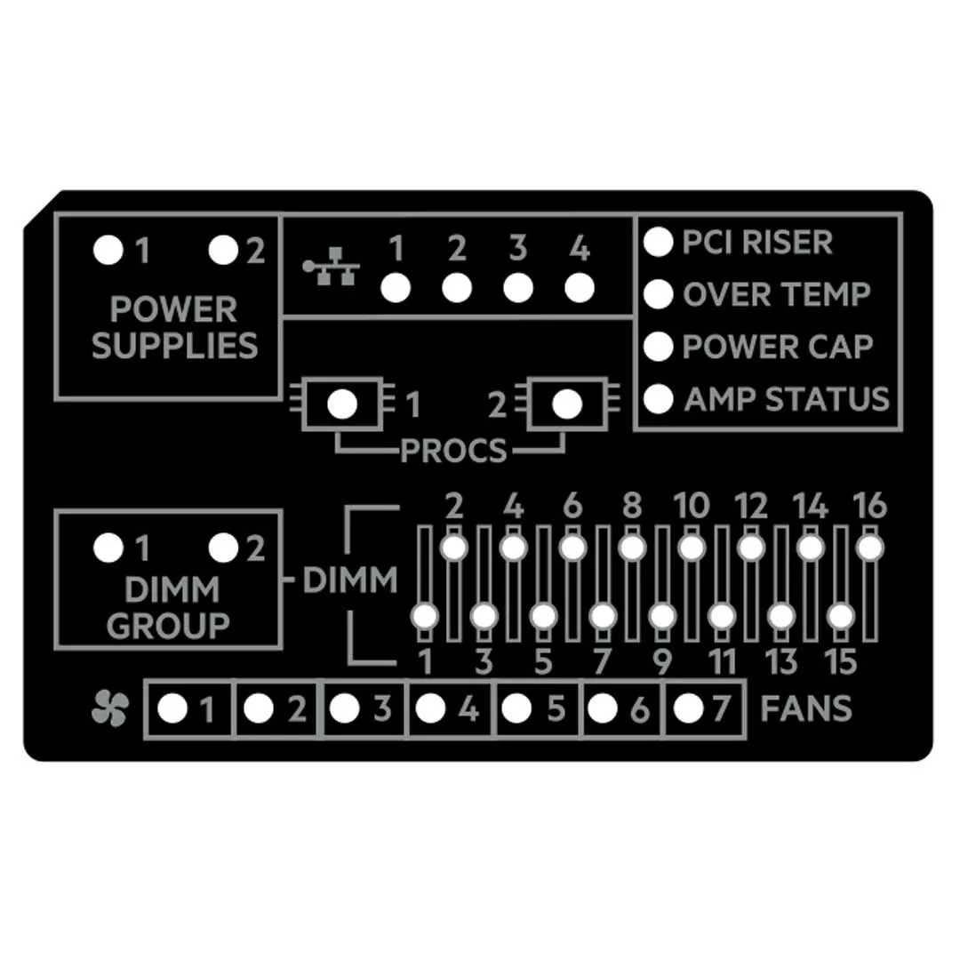 HPE ProLiant DL360 Gen10 Plus SFF System Insight Display Power Module Kit | P26447-B21