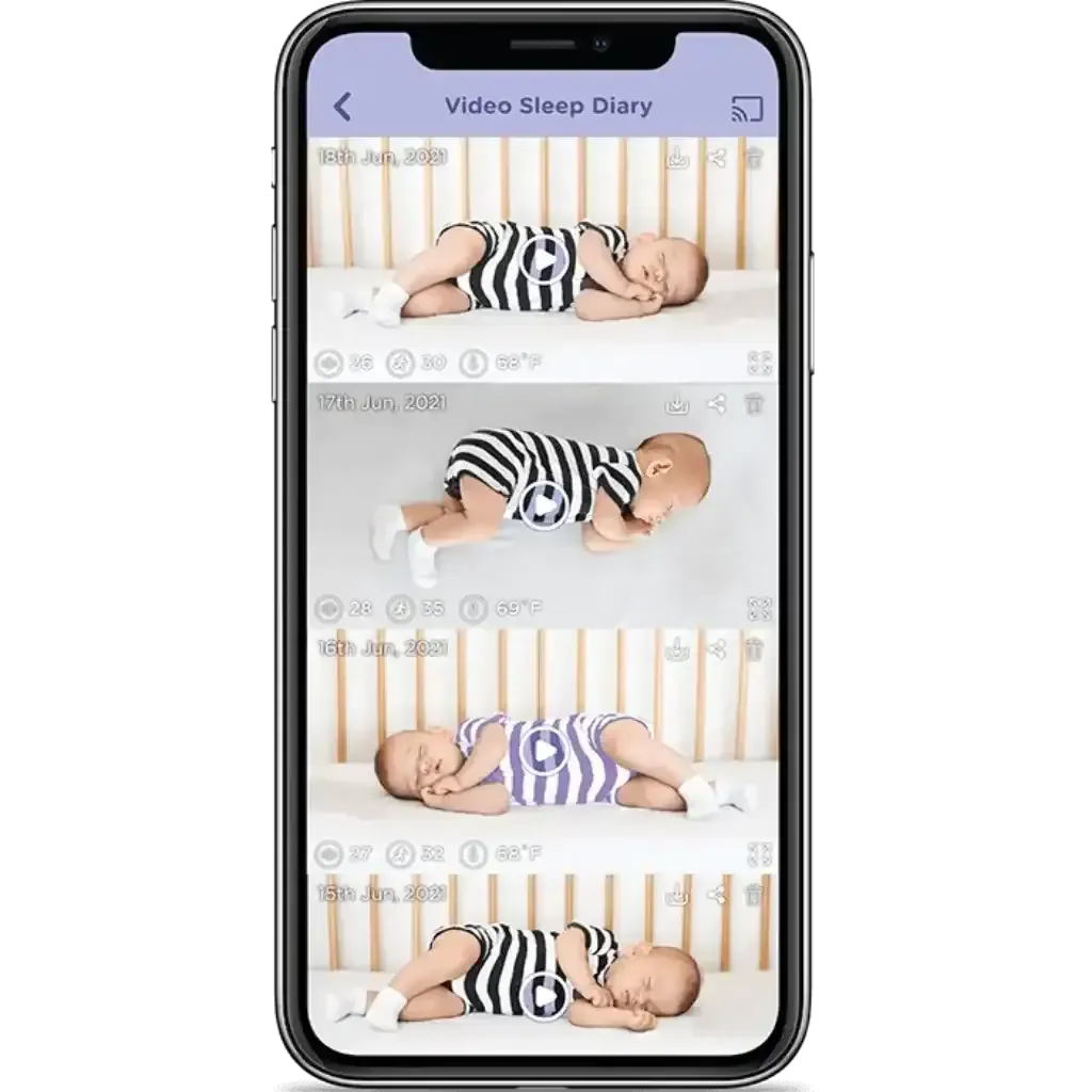 Hubble nursery pal dual vision wi-fi video monitor