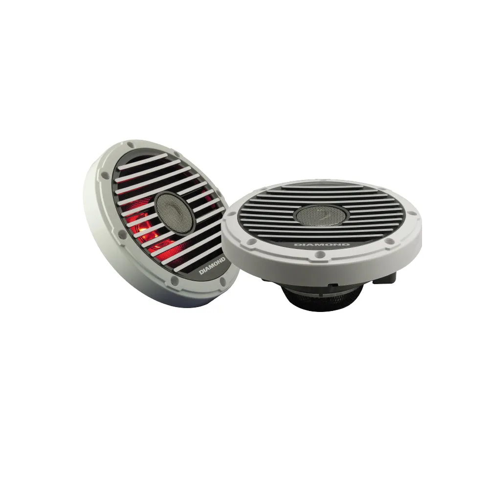 HXM525 - 5.25" 2-way Water Resistant Coaxial Speaker with Titanium Dome Tweeter