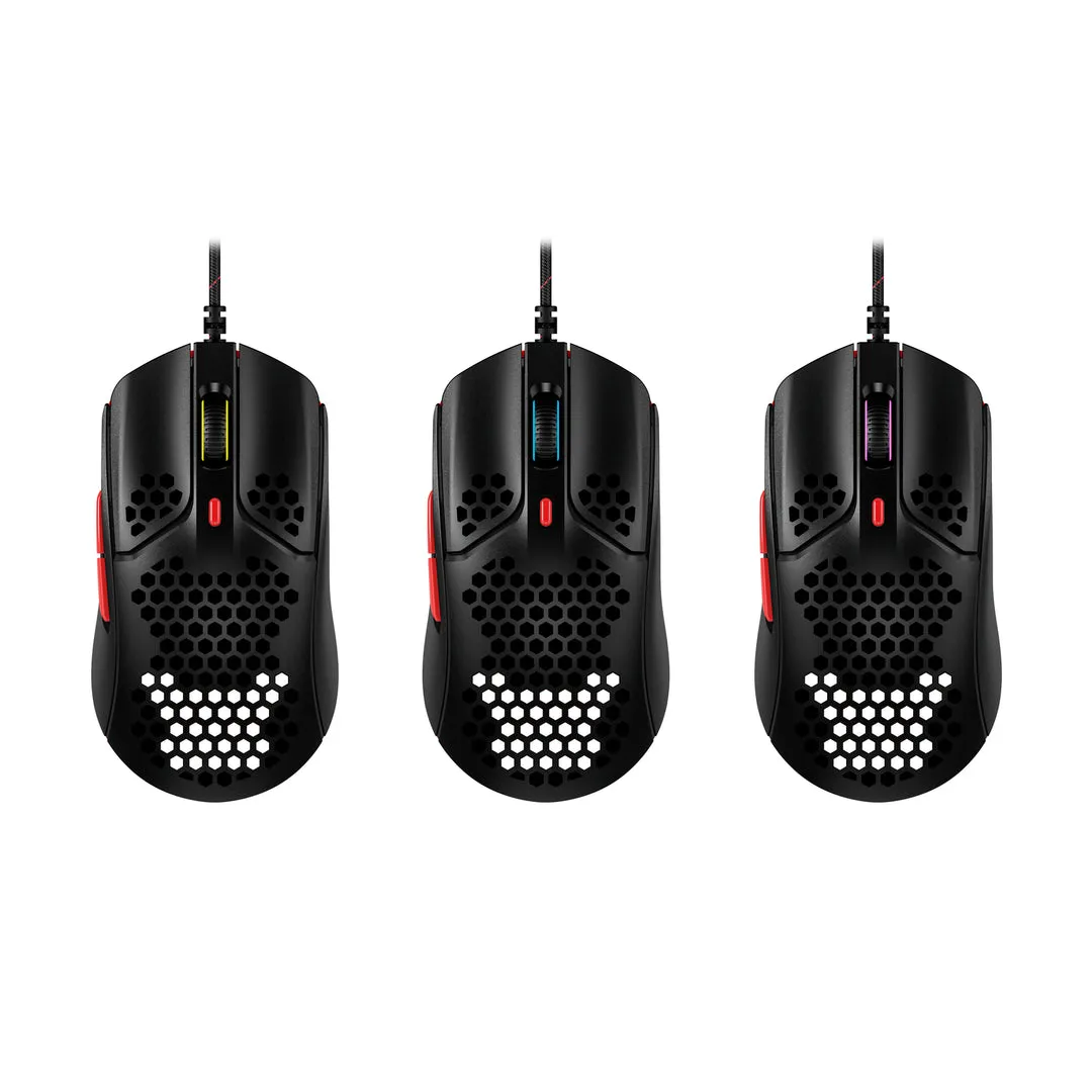 HyperX Pulsefire Haste Lightweight Gaming Mouse (Black Red) - 4P5E3AA