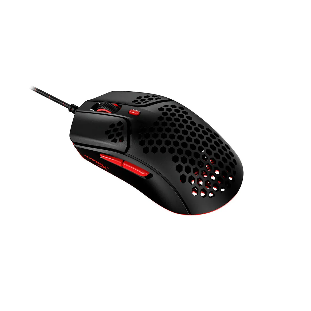 HyperX Pulsefire Haste Lightweight Gaming Mouse (Black Red) - 4P5E3AA