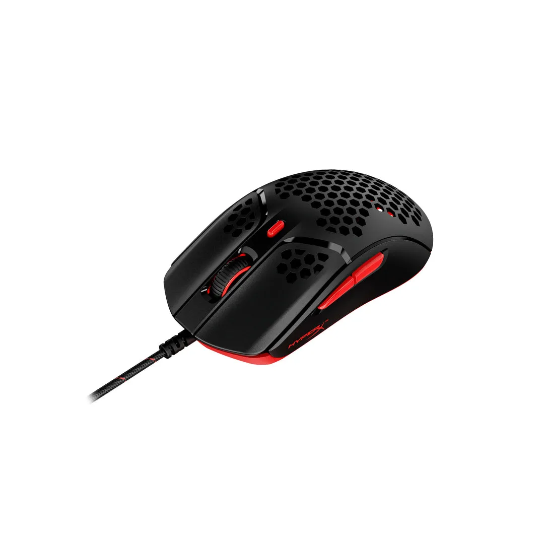 HyperX Pulsefire Haste Lightweight Gaming Mouse (Black Red) - 4P5E3AA