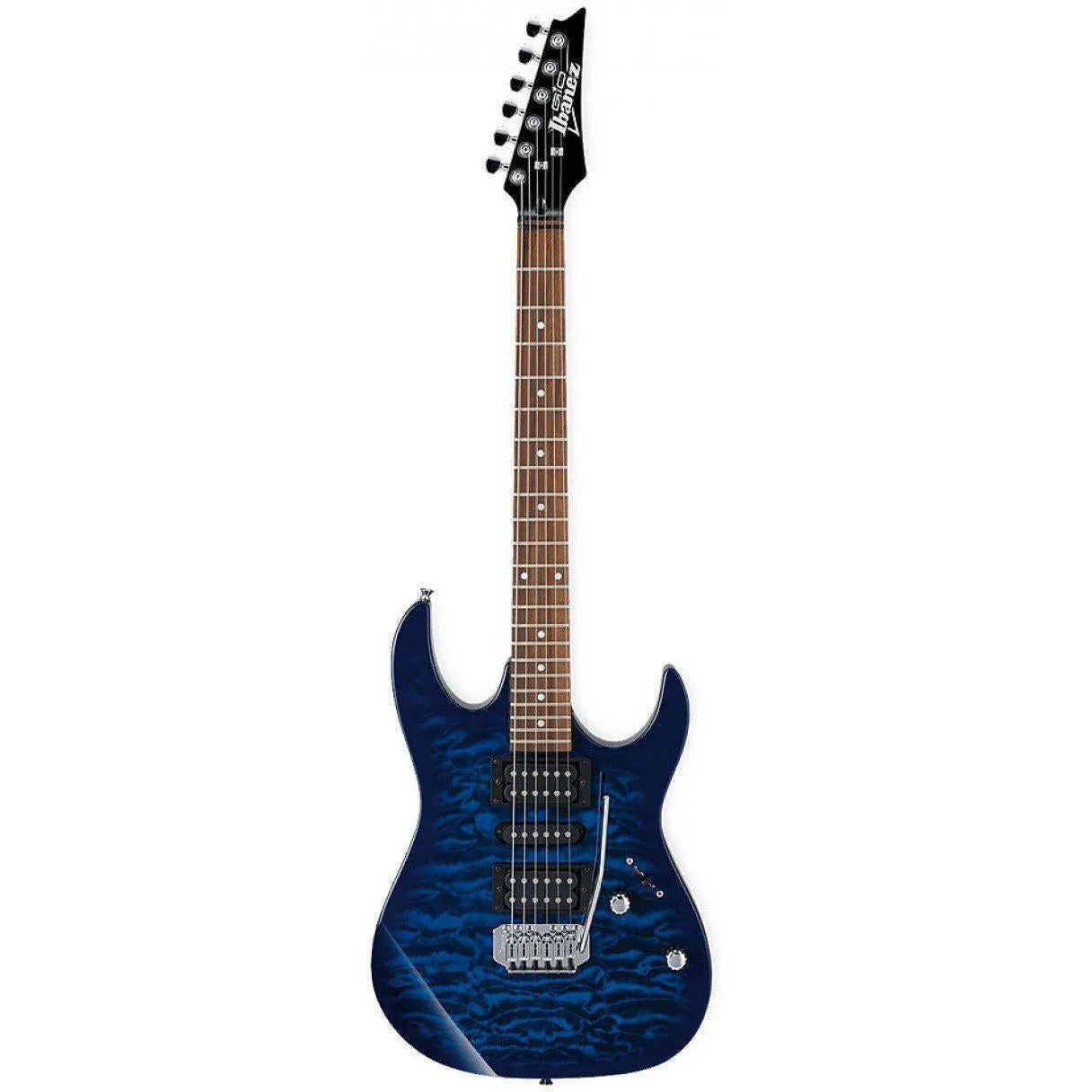 Ibanez GRX70QA Translucent Blue Burst Electric Guitar