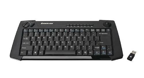 IOGEAR GKM561R Long Range Wireless Keyboard with Laser Trackball