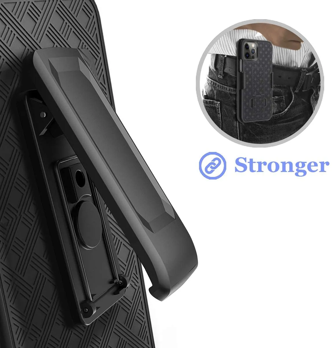 iPhone 12 Pro Max Case Holster Case |  iPhone 12 Pro Max Belt Case