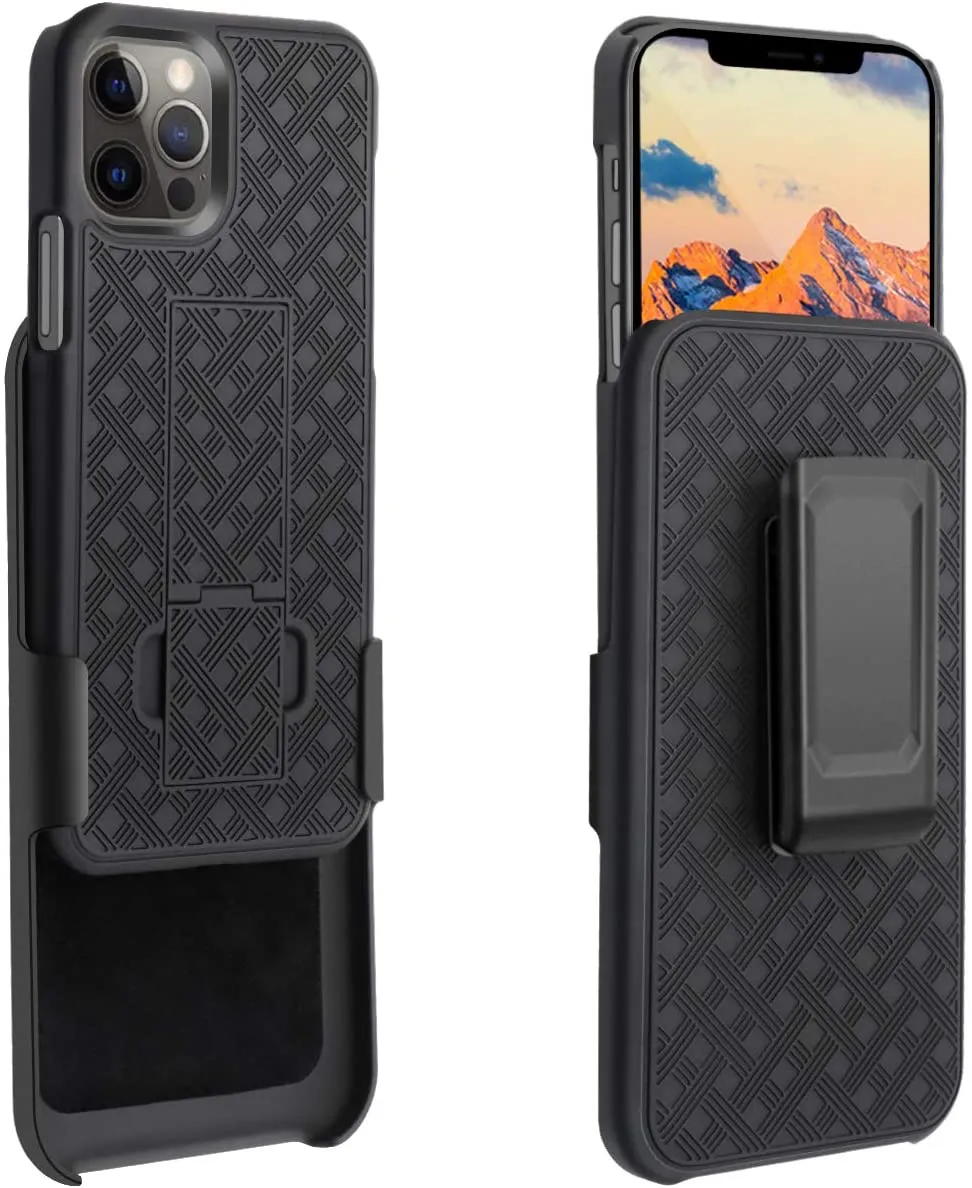 iPhone 12 Pro Max Case Holster Case |  iPhone 12 Pro Max Belt Case