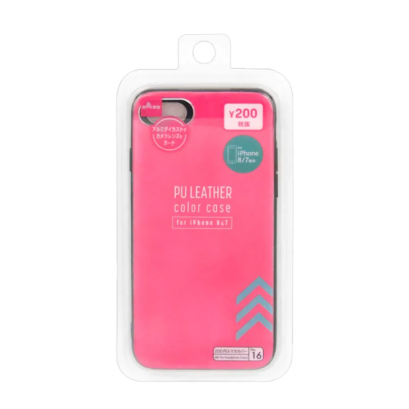 Iphone 8 / 7 Color Case - Pu Leather - Pink