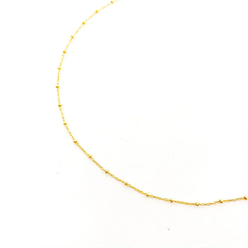 Jenna Satellite Chain Jewelry Set | Gold