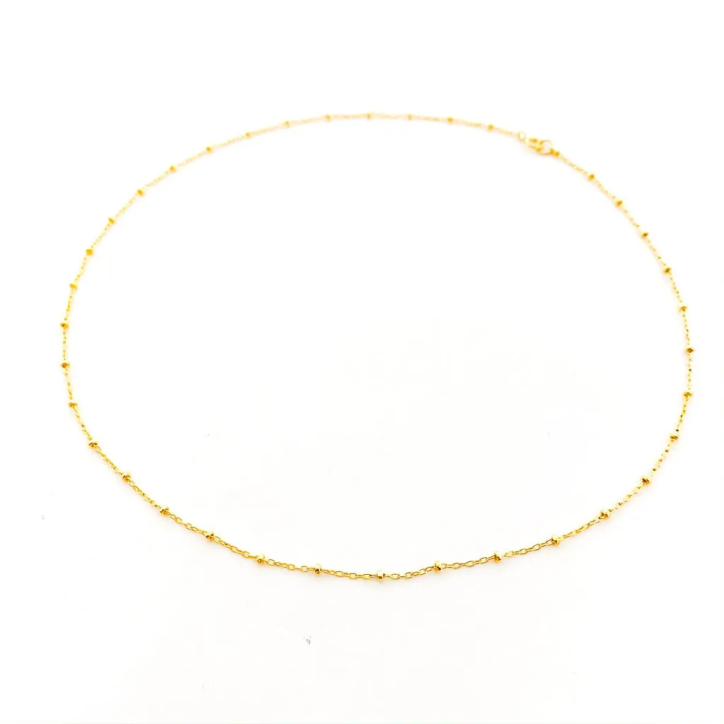 Jenna Satellite Chain Jewelry Set | Gold