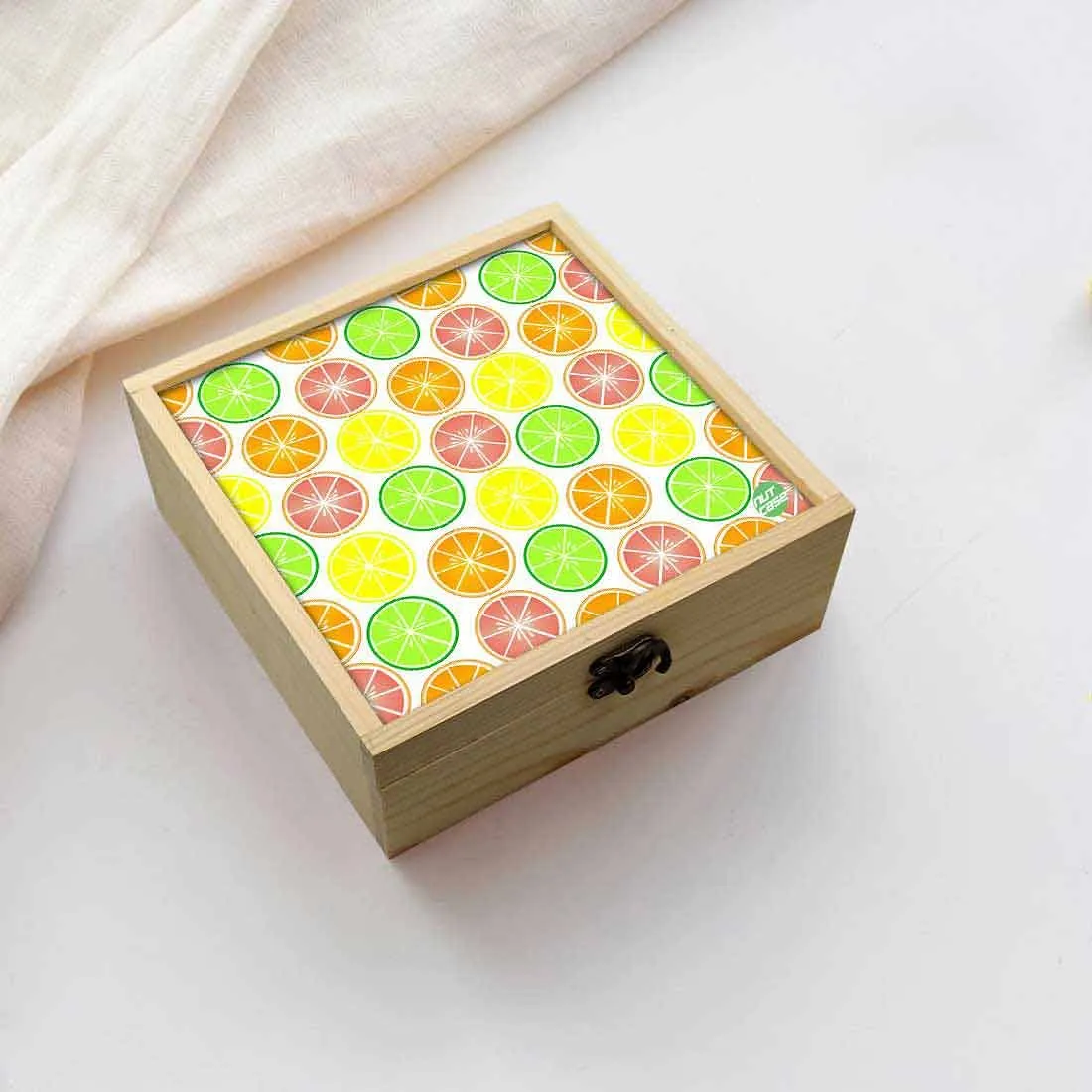 Jewellery Box Makepup Organizer -  Colorful Lemon