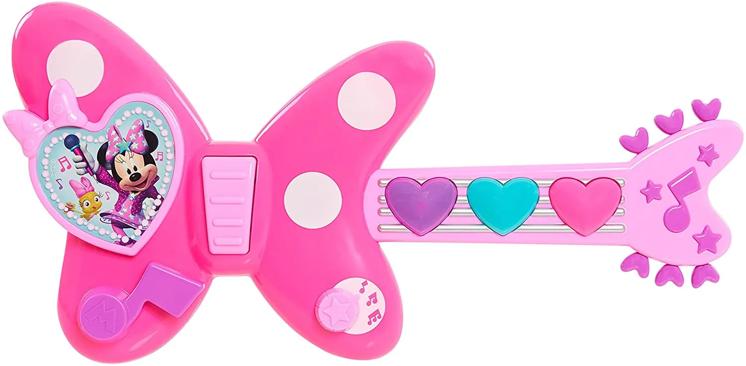 Just Play Minnie Bow-Tique Rockin' Kids Pretend Play Guitar