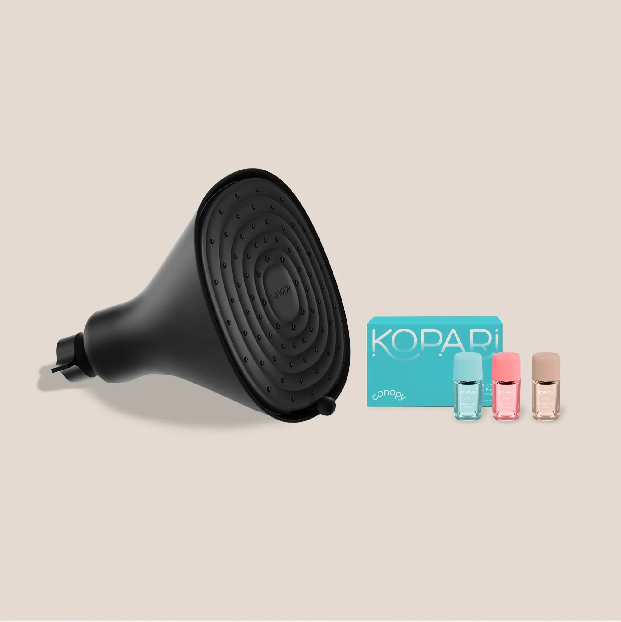 Kopari x Canopy Filtered Showerhead Bundle