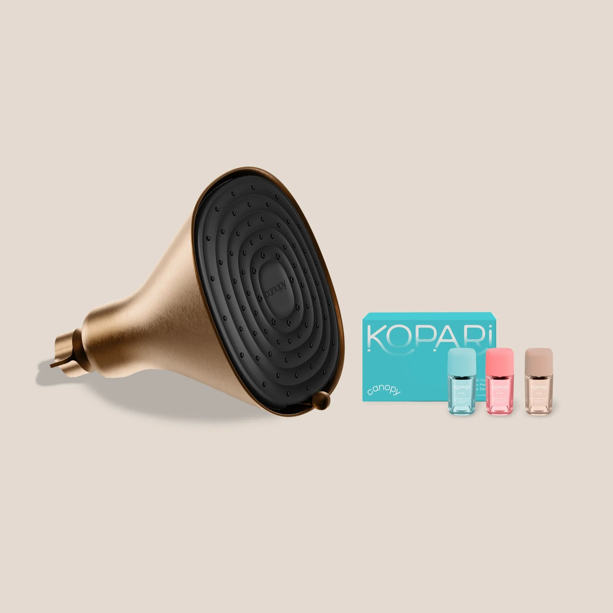 Kopari x Canopy Filtered Showerhead Bundle