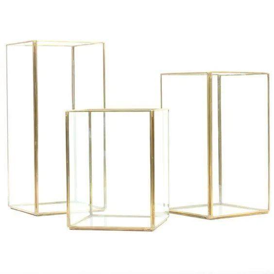 Lantern 6''D X 14''H(GOLD)