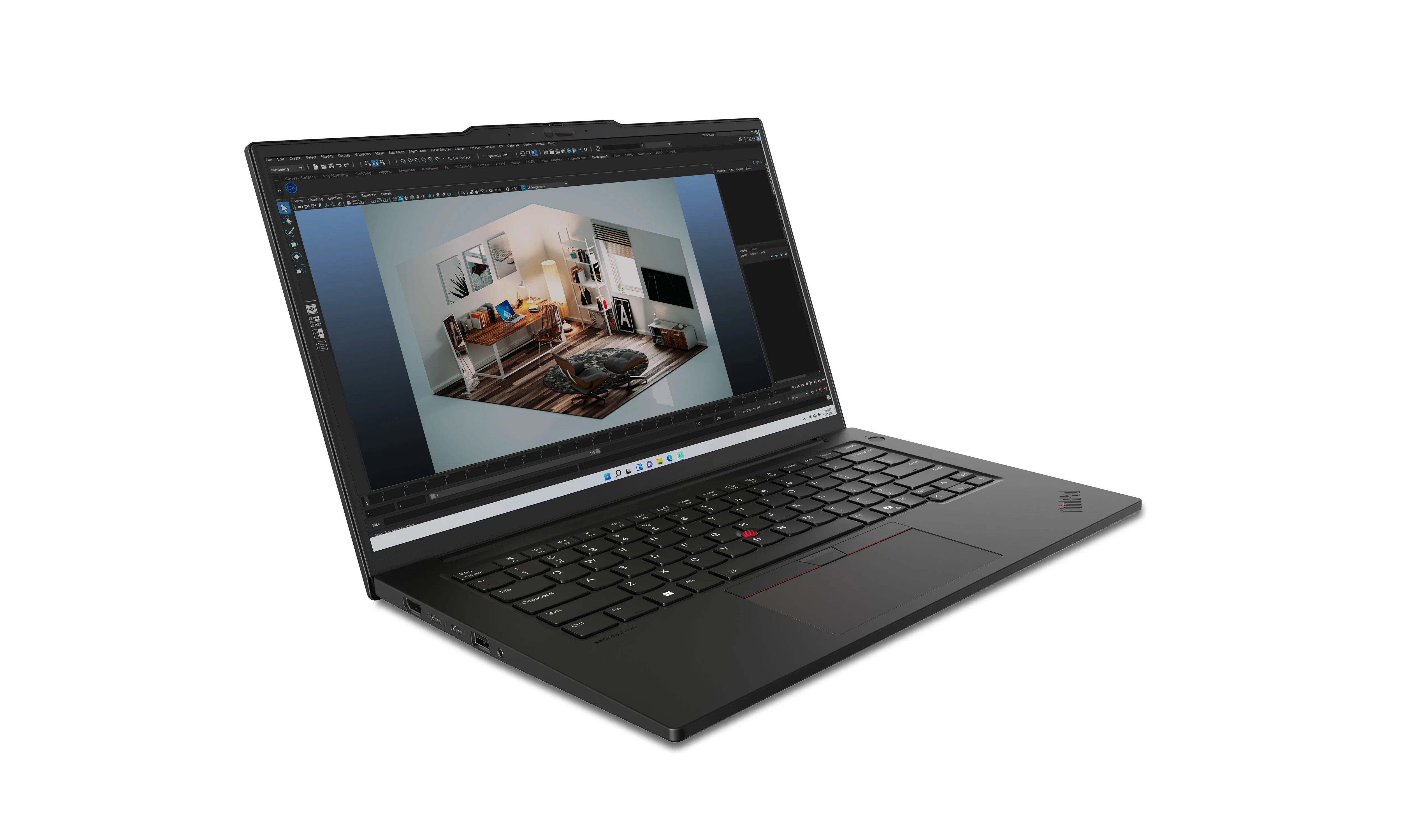 Lenovo Thinkpad P14s Gen 5 21G2 - Intel Core Ultra 7 - 155H / Up To 4.8 Ghz - Win 11 Pro - Rtx 500 Ada - 32 Gb Ram - 1 T