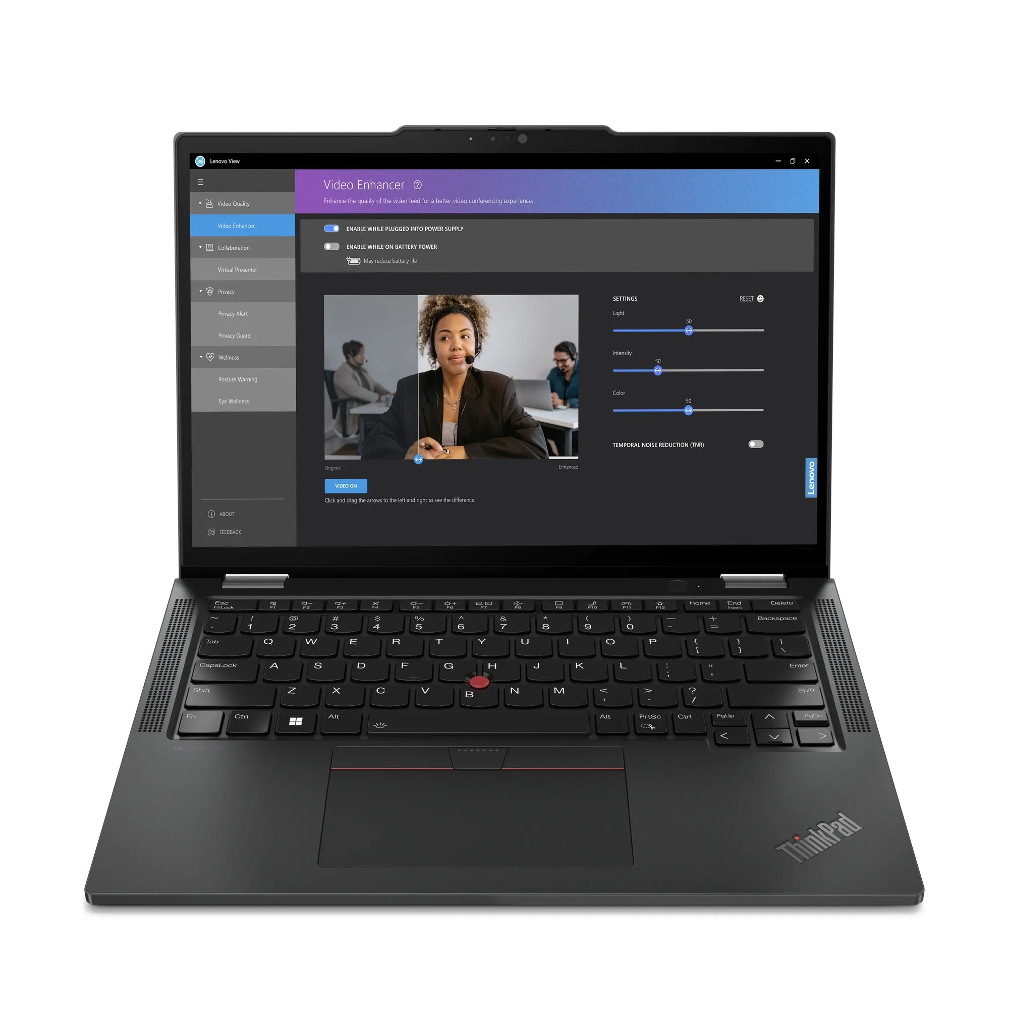 Lenovo Thinkpad X13 2-In-1 Gen 5 21Lw - Flip Design - Intel Core Ultra 7 - 155U / Up To 4.8 Ghz - Evo - Win 11 Pro - Int