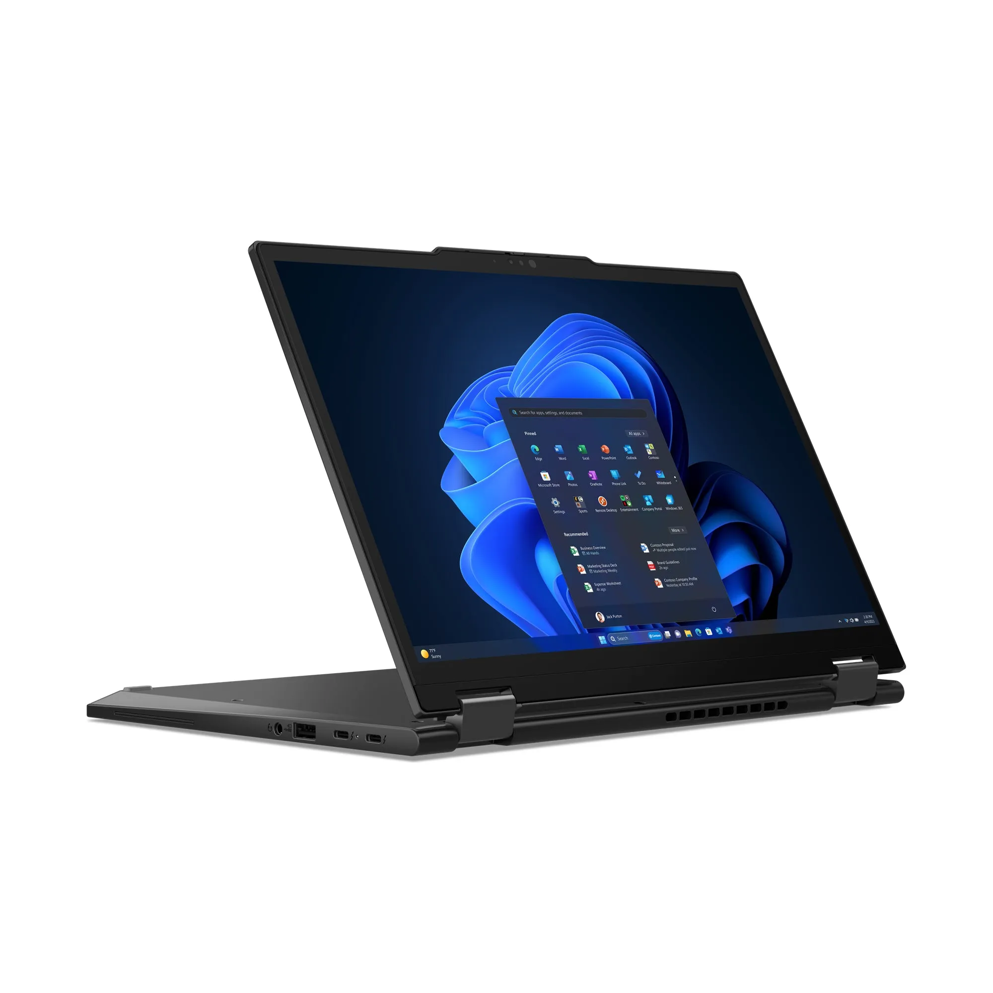 Lenovo Thinkpad X13 2-In-1 Gen 5 21Lw - Flip Design - Intel Core Ultra 7 - 155U / Up To 4.8 Ghz - Evo - Win 11 Pro - Int