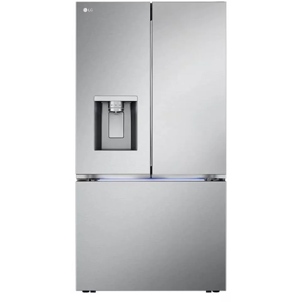 LG 36-inch, 26 cu. ft. Counter-Depth French 3-Door Refrigerator with Four Types of Ice LRYXC2606S