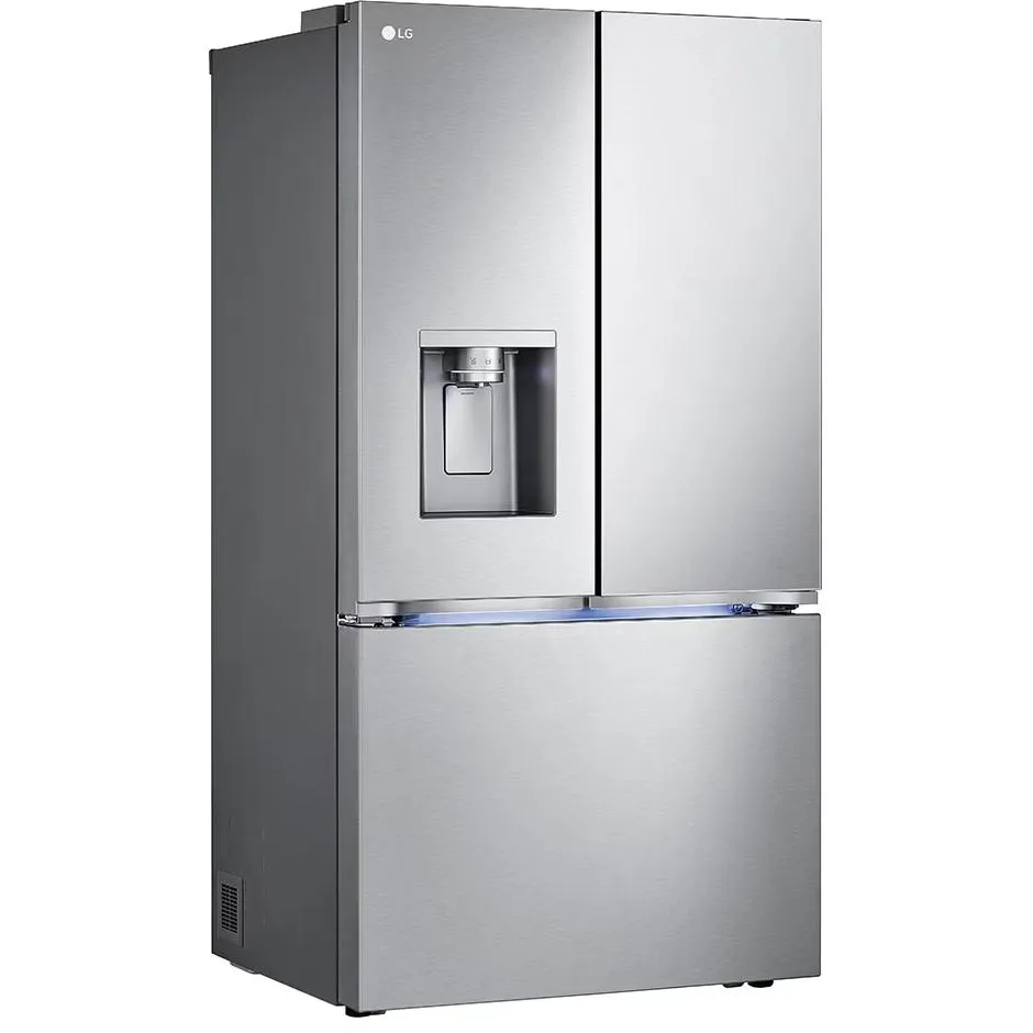 LG 36-inch, 26 cu. ft. Counter-Depth French 3-Door Refrigerator with Four Types of Ice LRYXC2606S