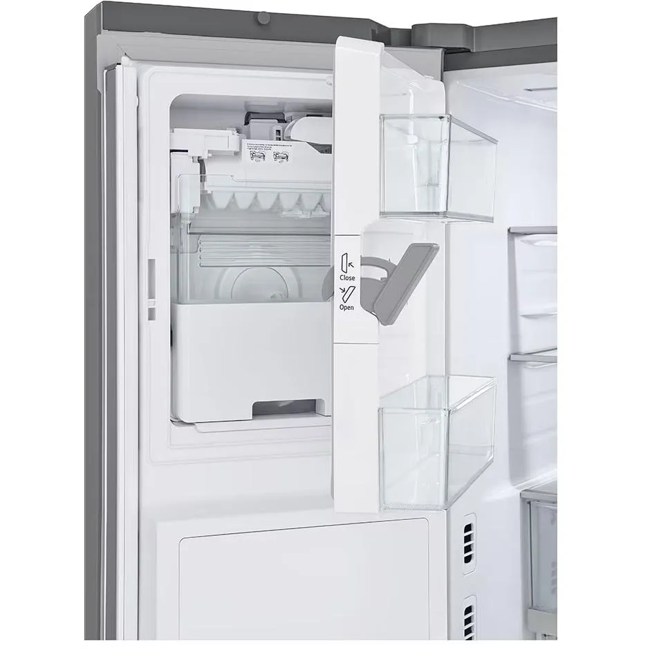 LG 36-inch, 26 cu. ft. Counter-Depth French 3-Door Refrigerator with Four Types of Ice LRYXC2606S