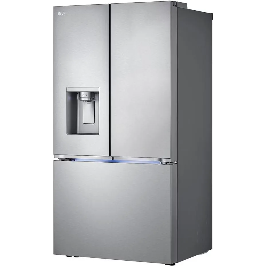 LG 36-inch, 26 cu. ft. Counter-Depth French 3-Door Refrigerator with Four Types of Ice LRYXC2606S