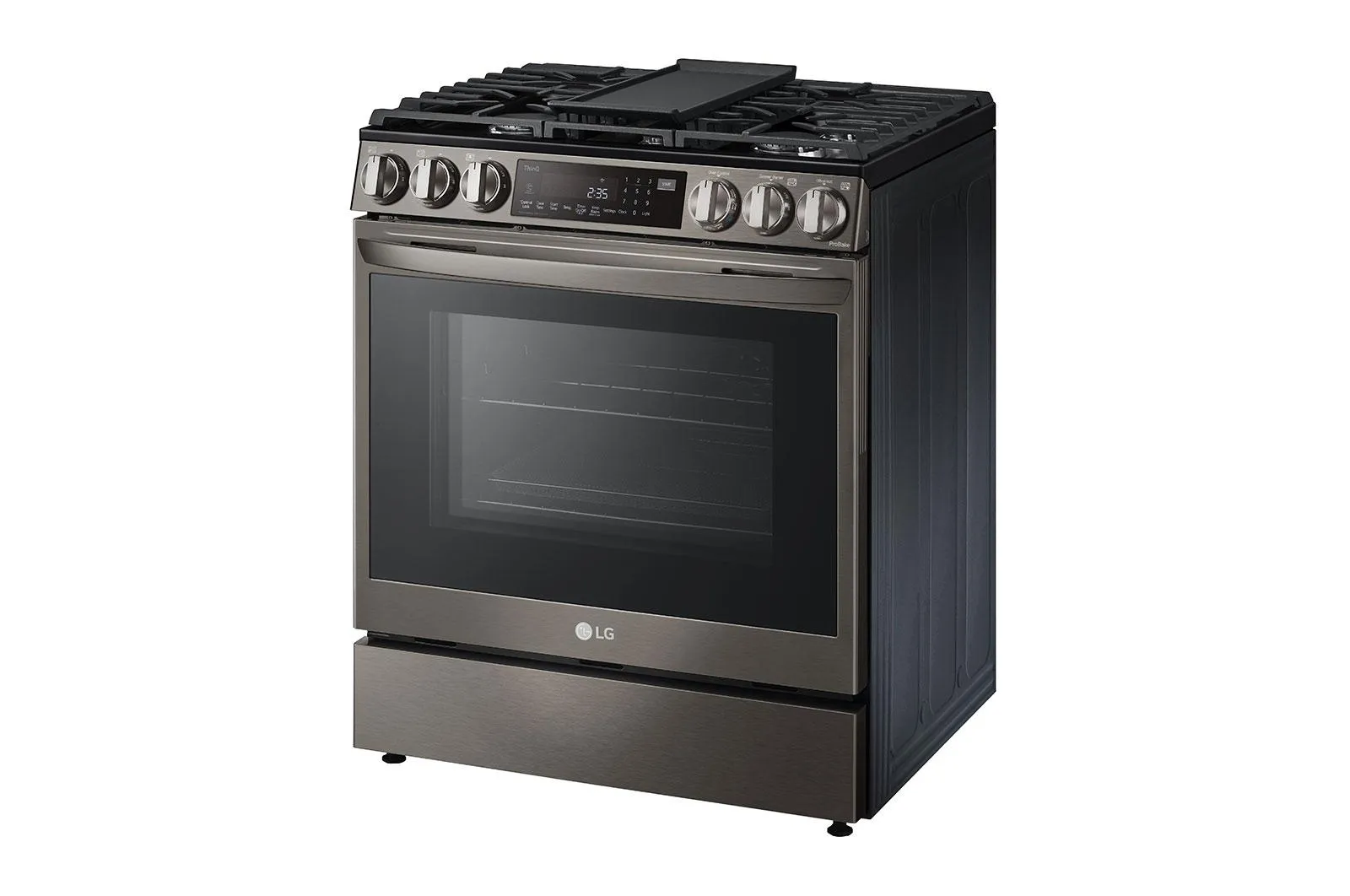 Lg LSGL6335D 6.3 cu ft. Smart wi-fi Enabled ProBake Convection® InstaView® Gas Slide-In Range with Air Fry