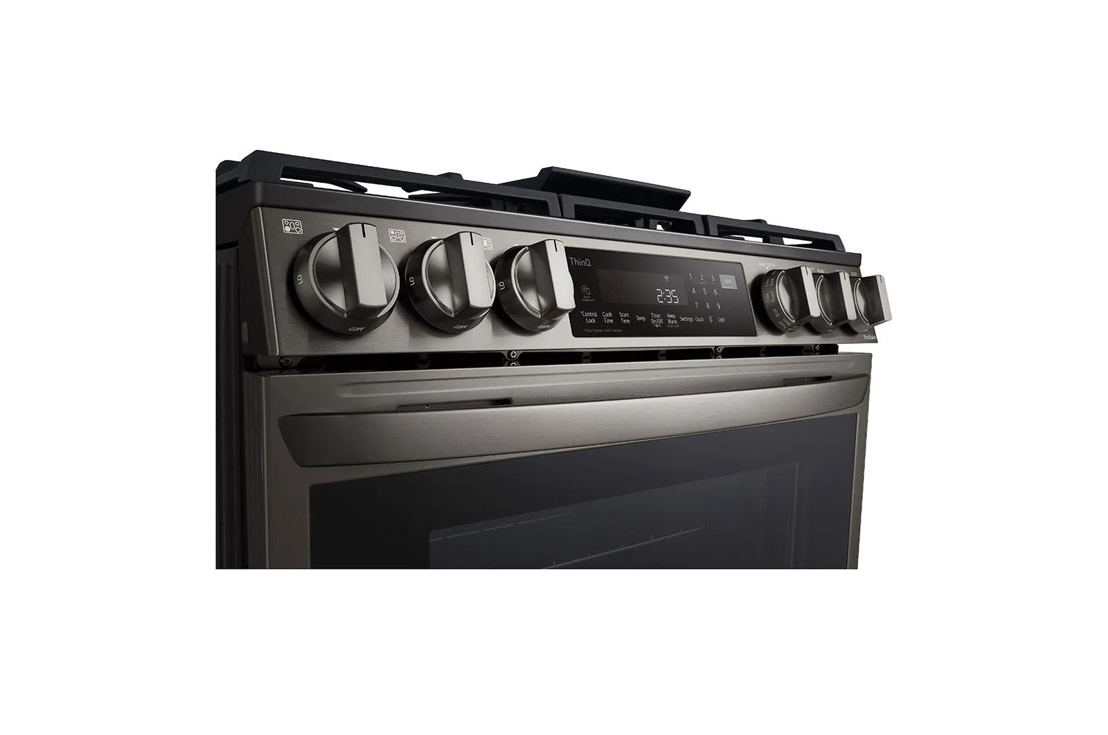 Lg LSGL6335D 6.3 cu ft. Smart wi-fi Enabled ProBake Convection® InstaView® Gas Slide-In Range with Air Fry