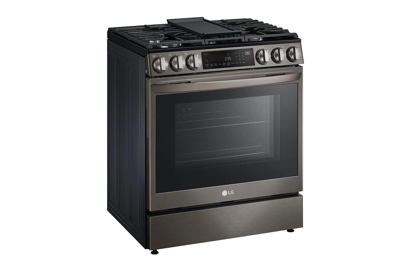 Lg LSGL6335D 6.3 cu ft. Smart wi-fi Enabled ProBake Convection® InstaView® Gas Slide-In Range with Air Fry