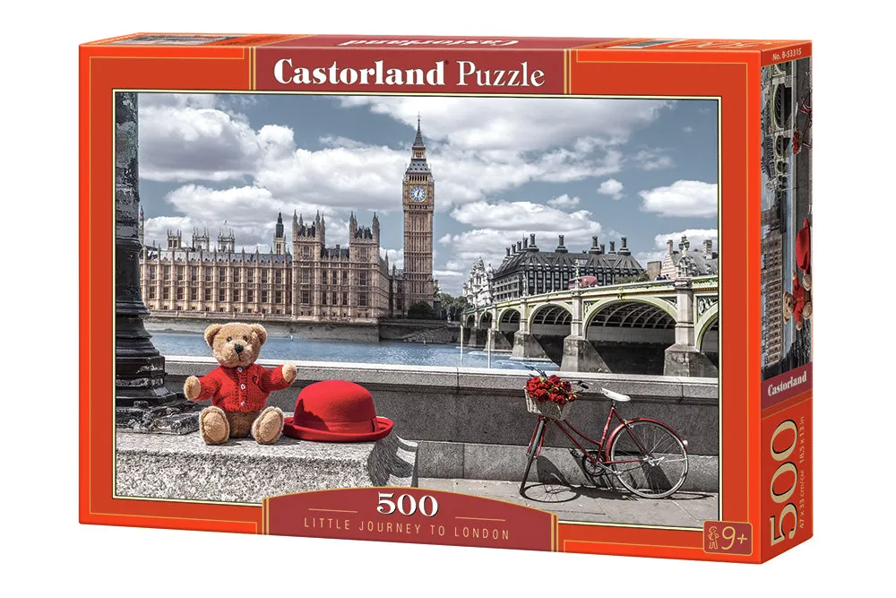 Little Journey to London, 500 Pc Jigsaw Puzzle by Castorland