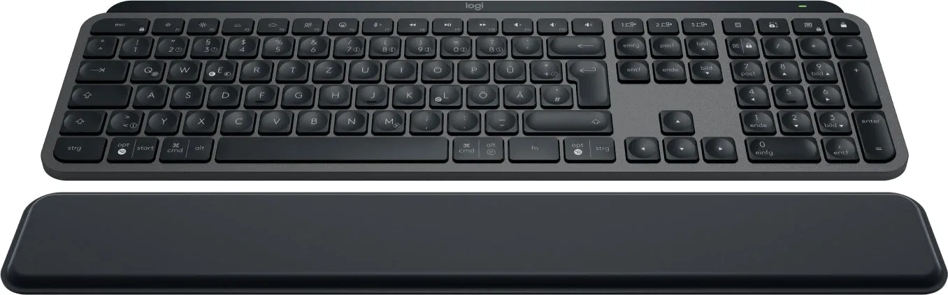 Logitech Mx Keys S Usb Graphite Qwertz De Palm Rest