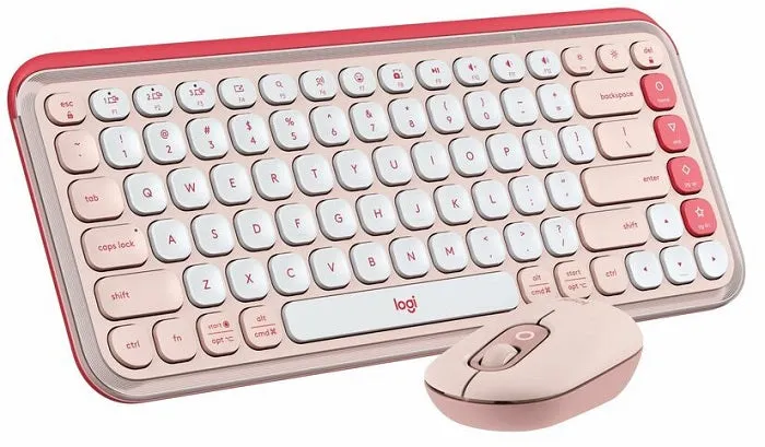 Logitech POP ICON Bluetooth Keyboard & Mouse Combo (4 Colors) (On Sale!)