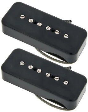 Lollar P-90 Soap Bar Pickup Set, Matte Black