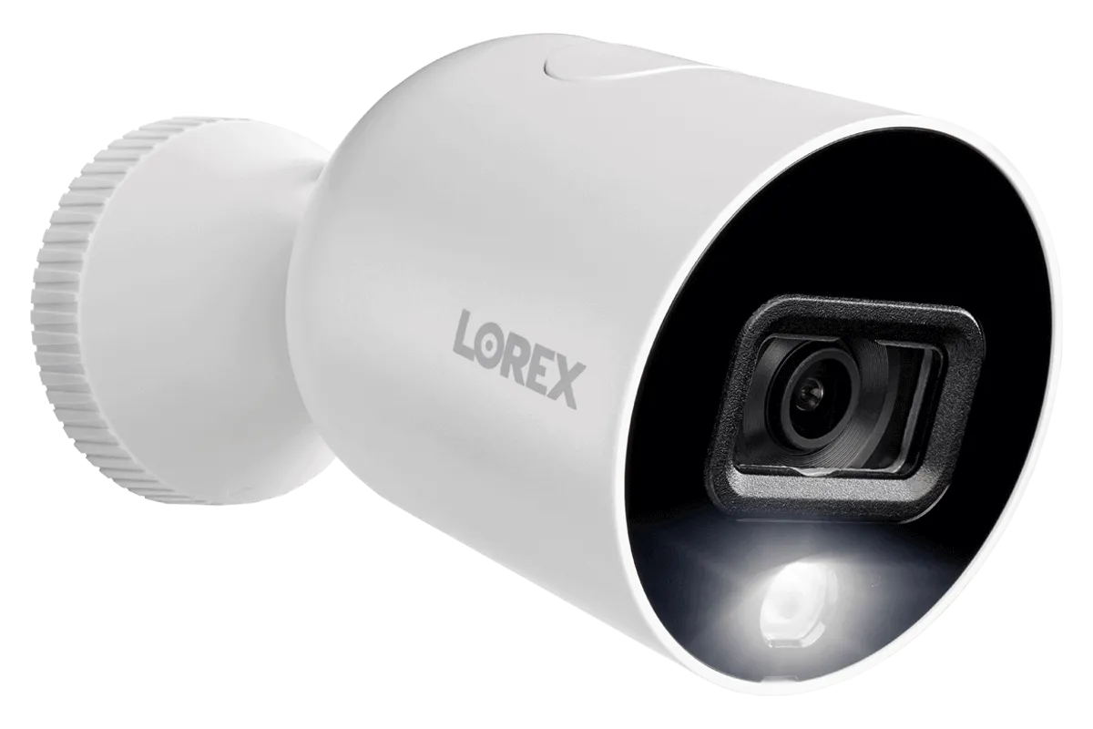 Lorex Smart Indoor/Outdoor 1080p Wi-Fi Camera With Smart Deterrence and Color Night Vision - Open Box