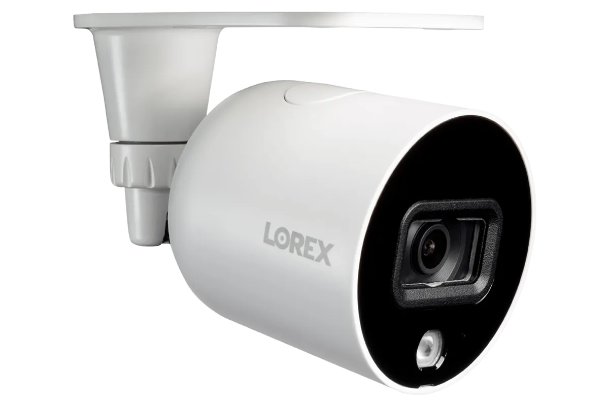 Lorex Smart Indoor/Outdoor 1080p Wi-Fi Camera With Smart Deterrence and Color Night Vision - Open Box