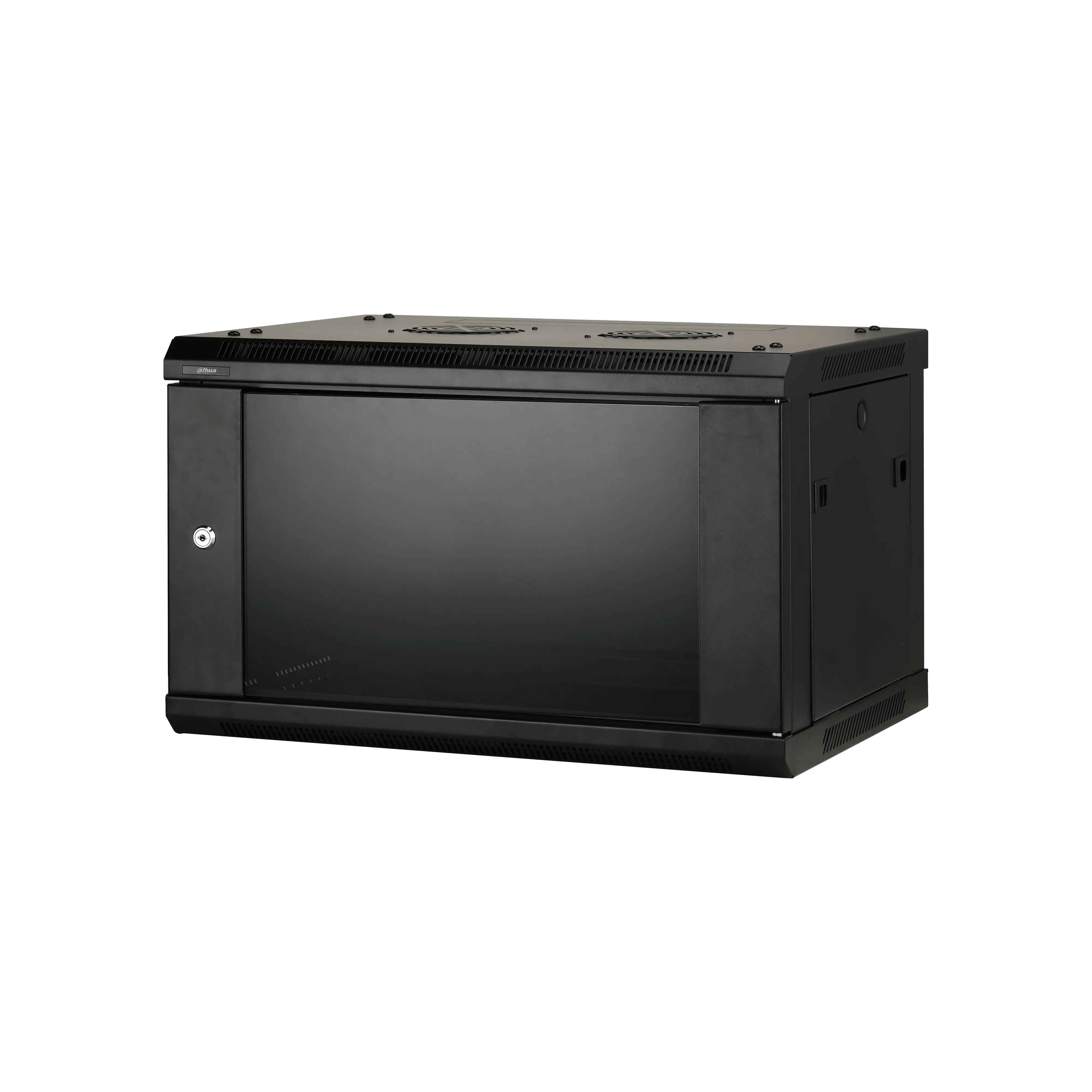 MA6URC | 19” 6U Wall Mount Cabinet for PoE Network Switches, NVRs, Servers, etc