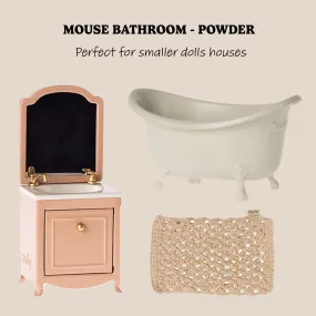 Maileg Mouse Bathroom Bundle - Rose