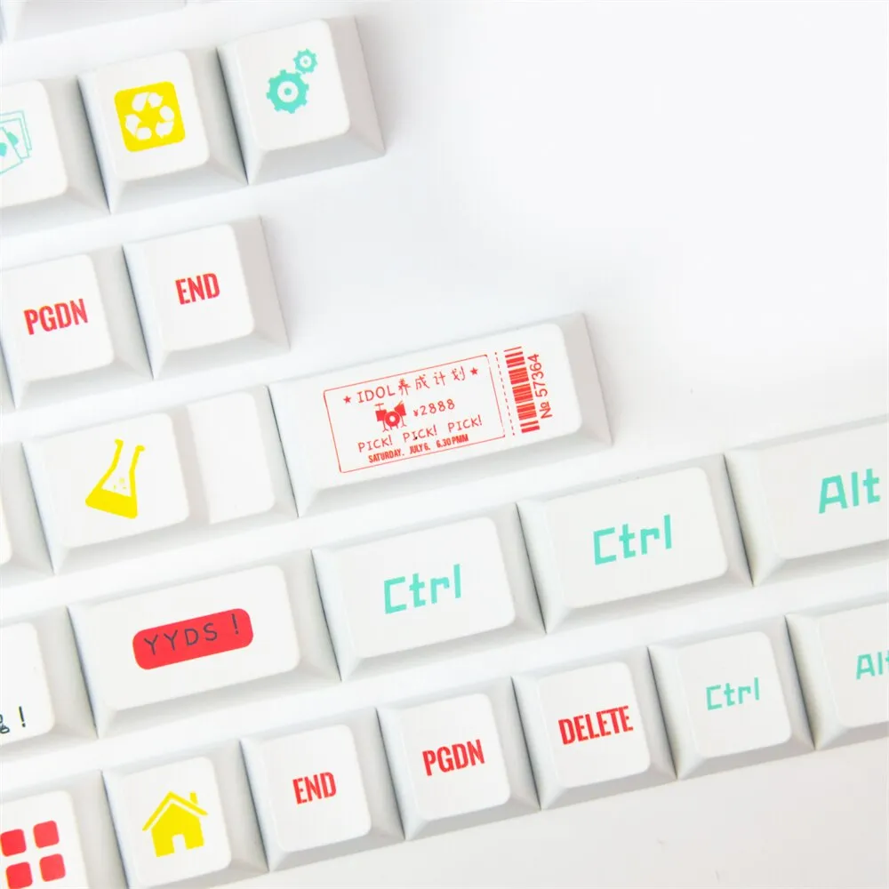 Mechanical keyboard keycaps set