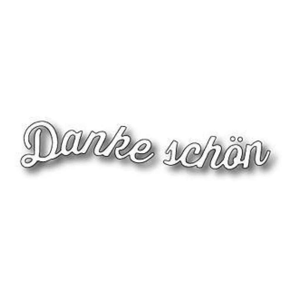 Memory Box Dies - Curved Danke Schon*