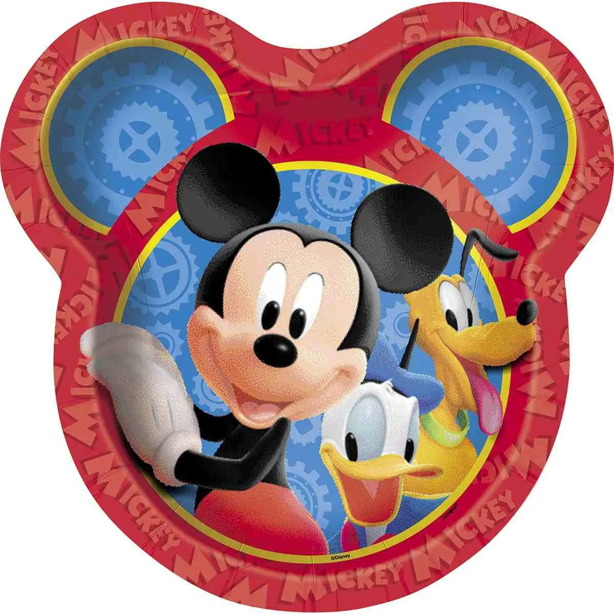 Mickey Mouse Clubhouse 9 Inch Plates (8 Per Package)