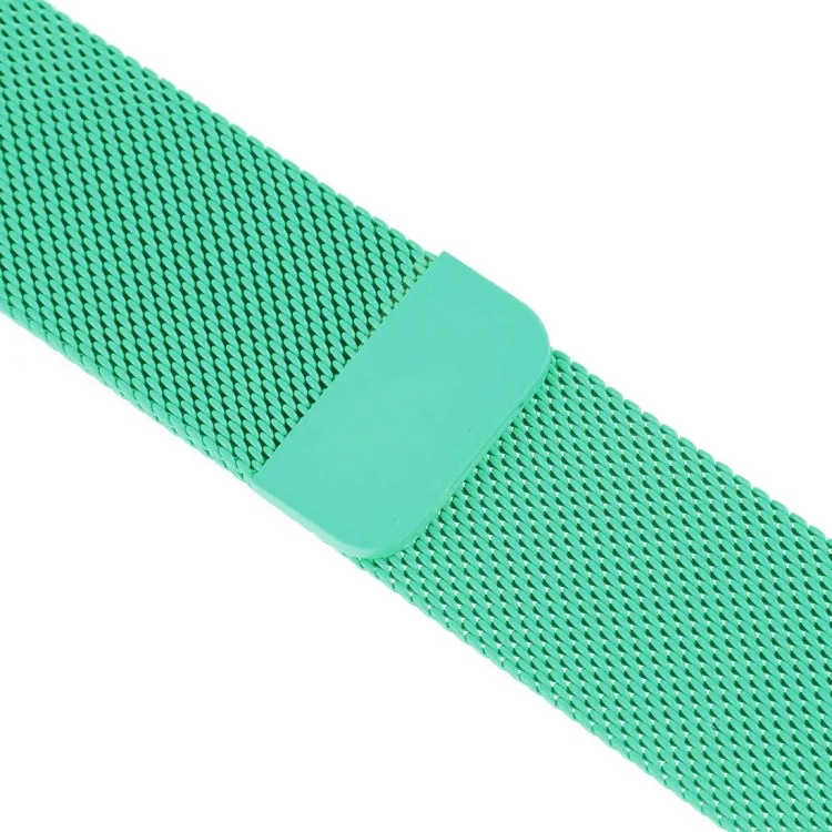 Milanese Loop Magnetic Stainless Steel Watch Band for Apple Watch Series 10 42mm / 9&8&7 41mm / SE 3&SE 2&6&SE&5&4 40mm / 3&2&1 38mm(Mint Green)