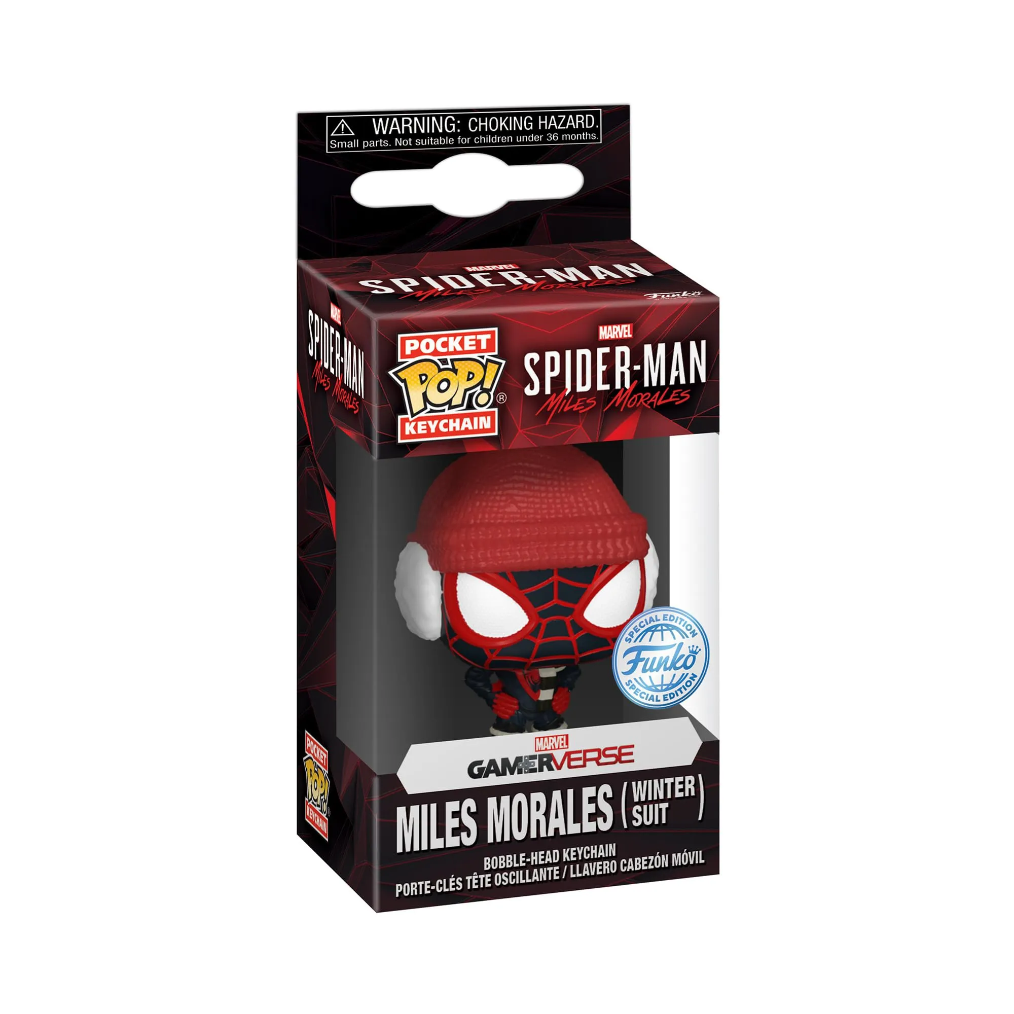 Miles Morales Spider Man Funko Keychain