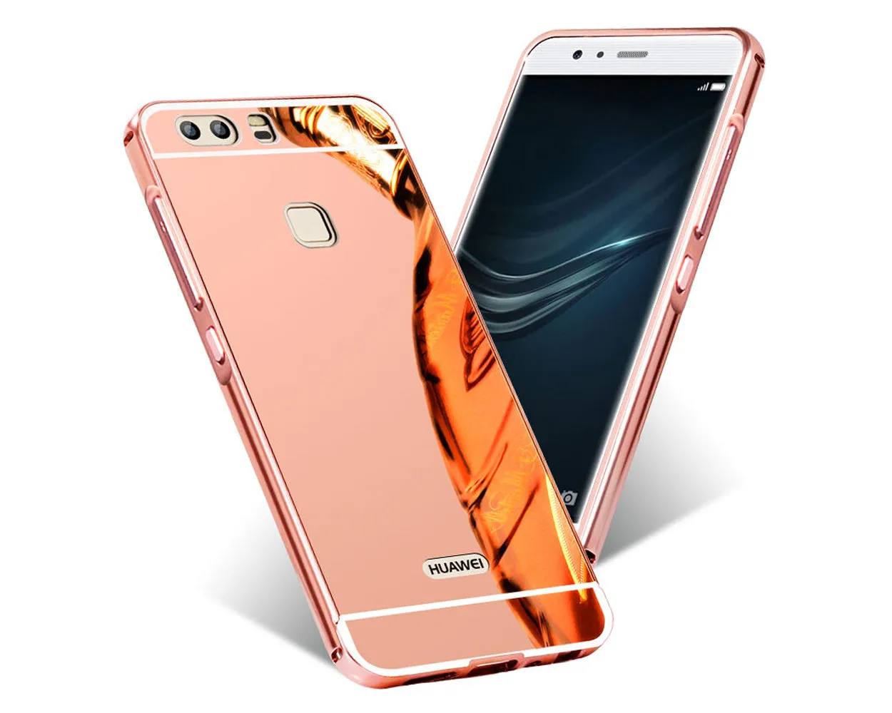 Mirror Series Huawei P10 Plus Metal Frame Back Case