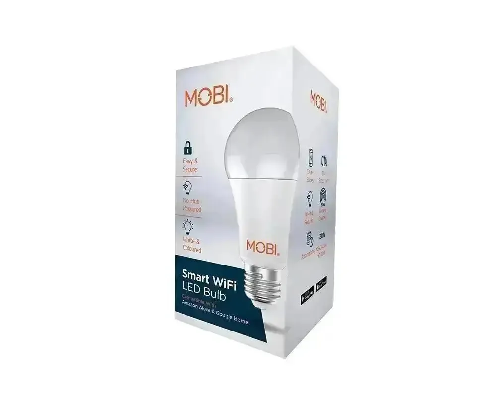 MOBI Smart Wi-Fi LED Color Light Bulb