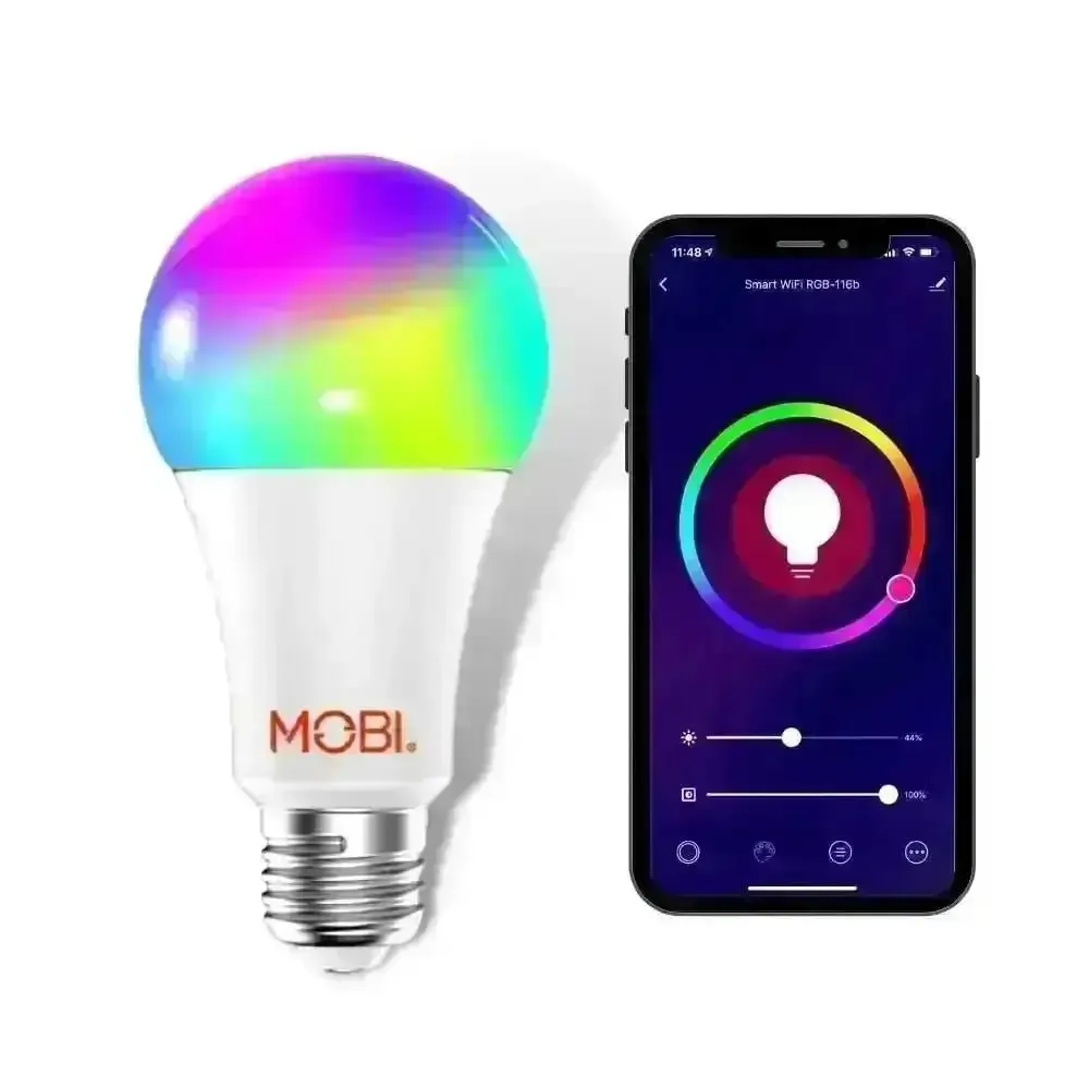 MOBI Smart Wi-Fi LED Color Light Bulb