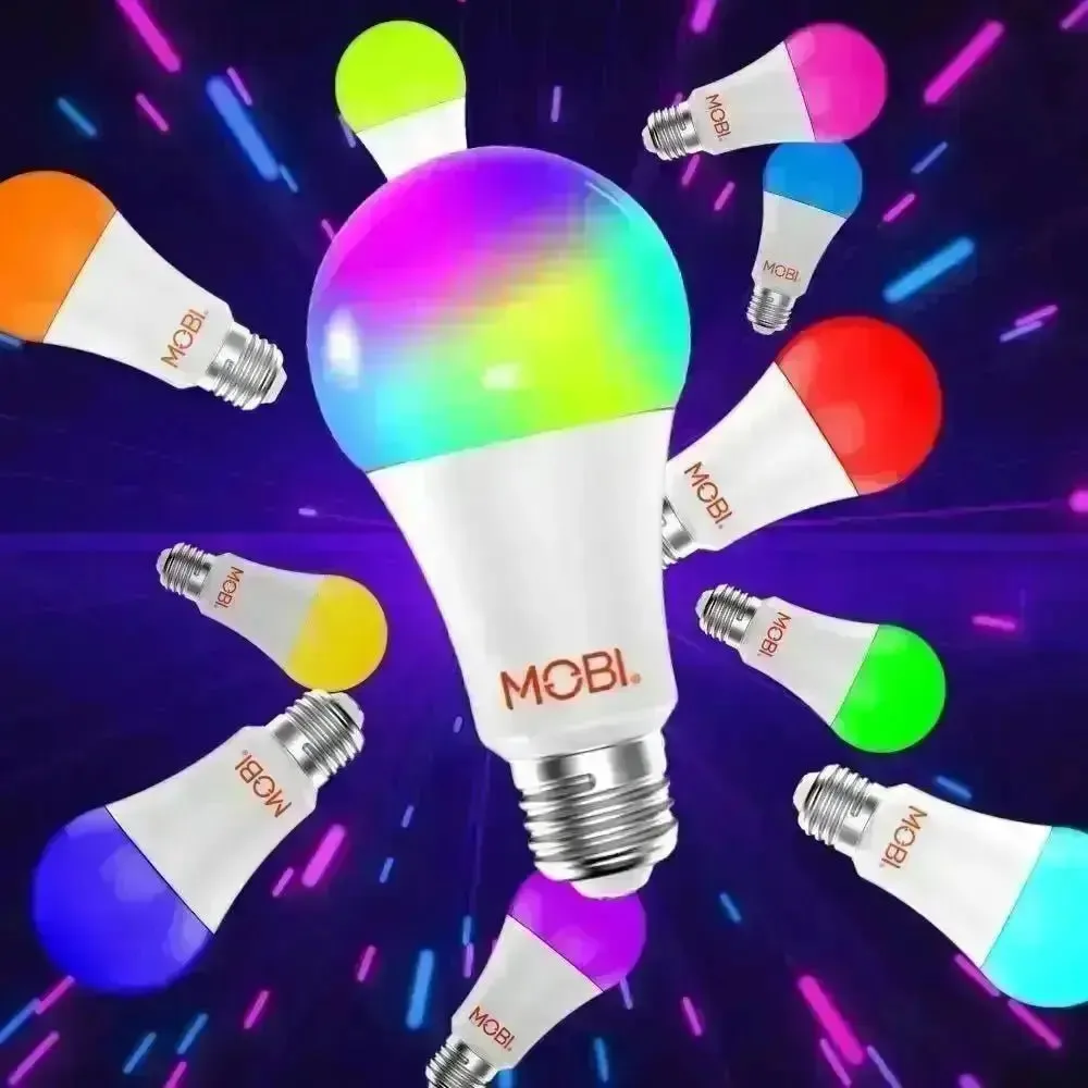 MOBI Smart Wi-Fi LED Color Light Bulb