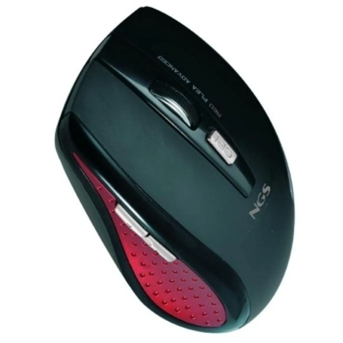 Mouse Bluetooth Wireless NGS Red Flea Advanced 1600 dpi