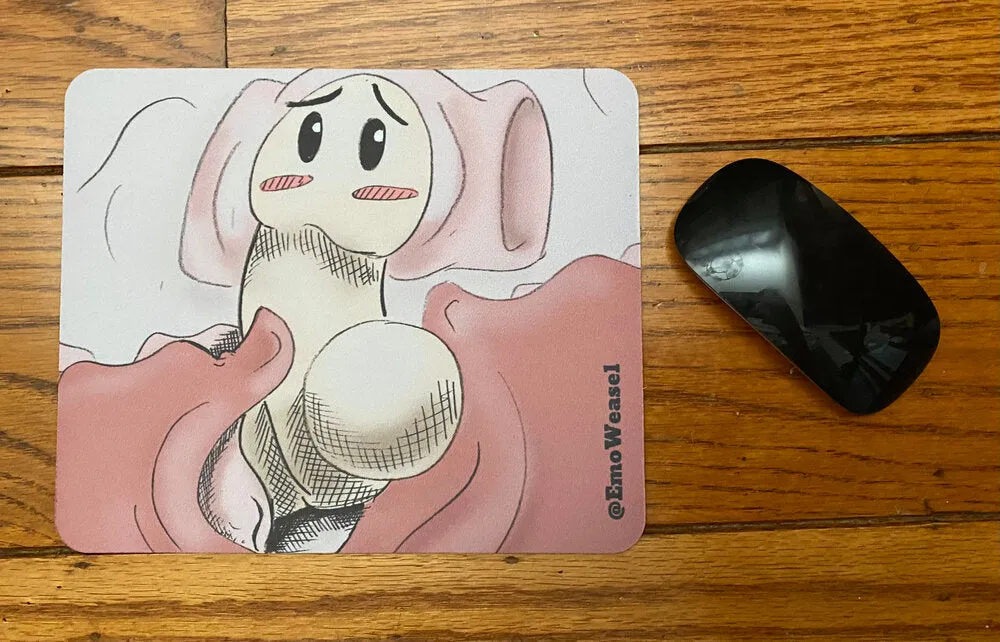 Mr. Pink mouse pad 16 