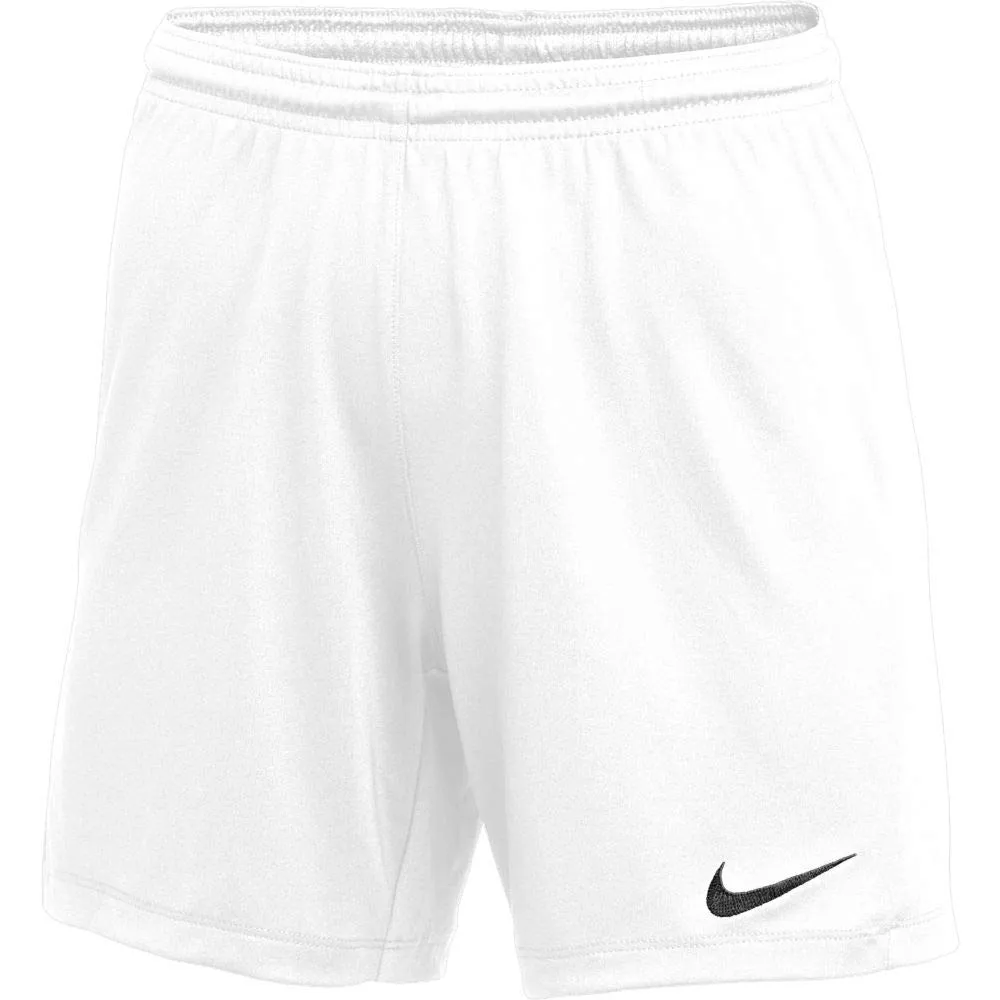 Nike Women's Park III Shorts White Small